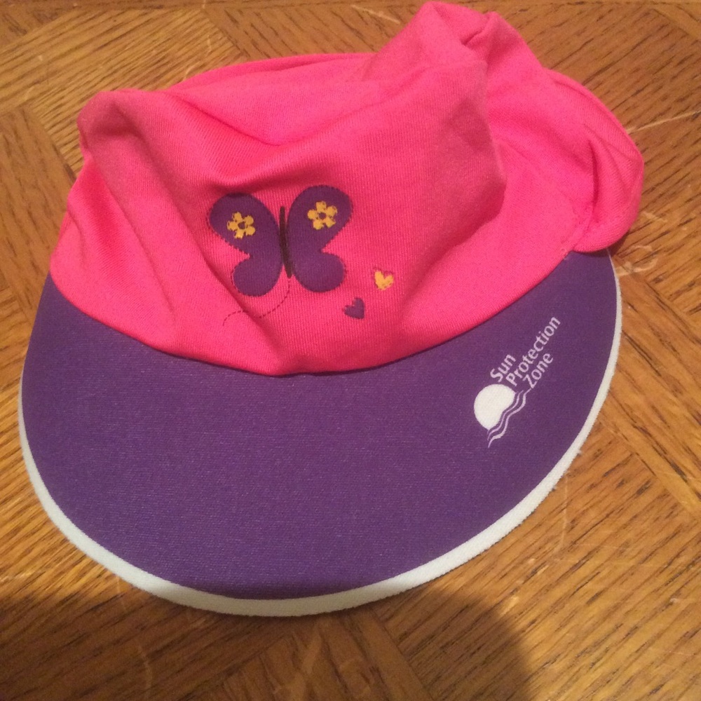 Baby Girl Sun protection Zone beach hat
